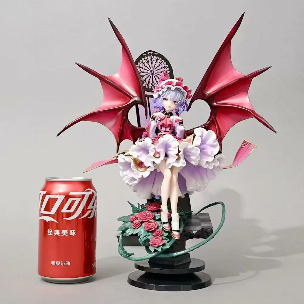 Фото Touhou Project Remilia Scarlet Flandre Scarlet 1/8 Filles Jouets Japonais Аниме Фигурка из ПВХ Jouet Jeu ModèLe à Collectionner Po №3