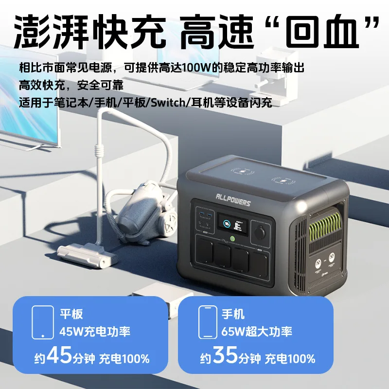 Внешний аварийный источник питания R1500 литий-железо-фосфатный для хранения