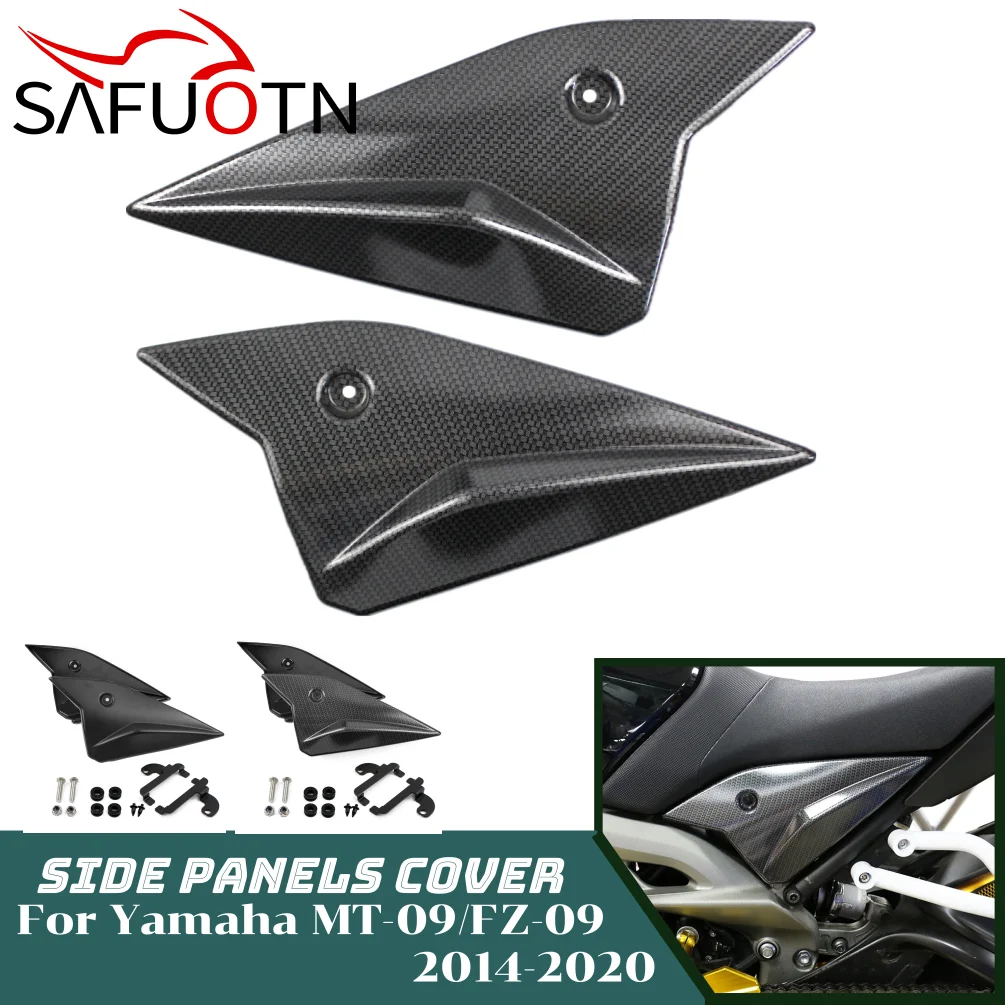 

FZ09 MT09 Side Panels Cover Fairing Cowling Plate Covers for Yamaha MT-09 FZ-09 MT FZ 09 2013-2020 Motorcycle Fairing Cowling