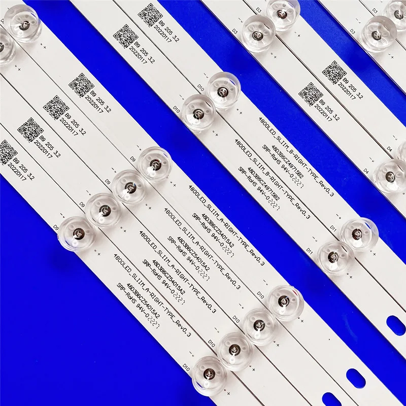 Светодиодная лента для 480DLED_SLIM_A-LEFT-TYPE VES480QNSS-3D-U01 TX-48CX350B TX-48CX400B TX-48CXW404 48U7653DB TX-48CX400E