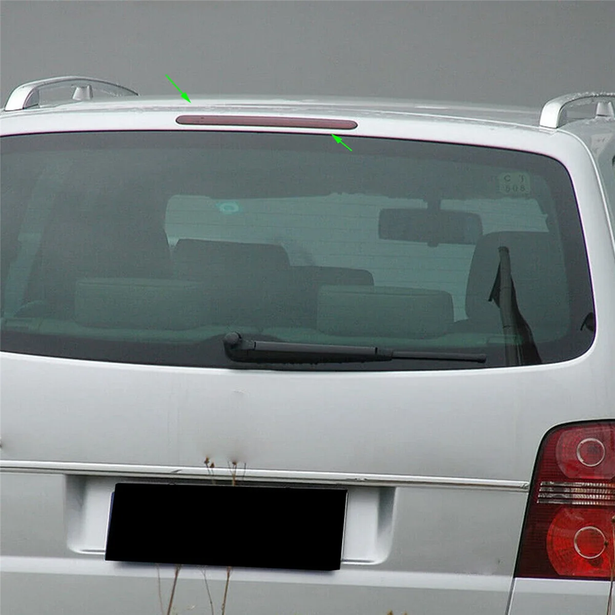 Задний стоп-сигнал для автомобиля задний тормозной фонарь серый цвет VW Touran 2003-2010