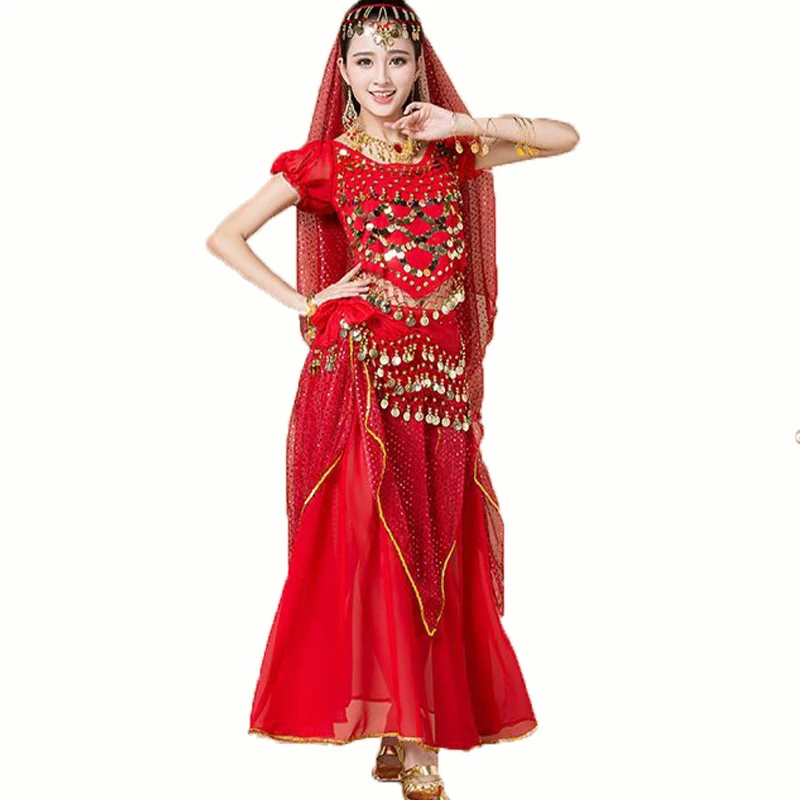 Одежда для восточных танцев живота комплект выступлений Болливудский арабский