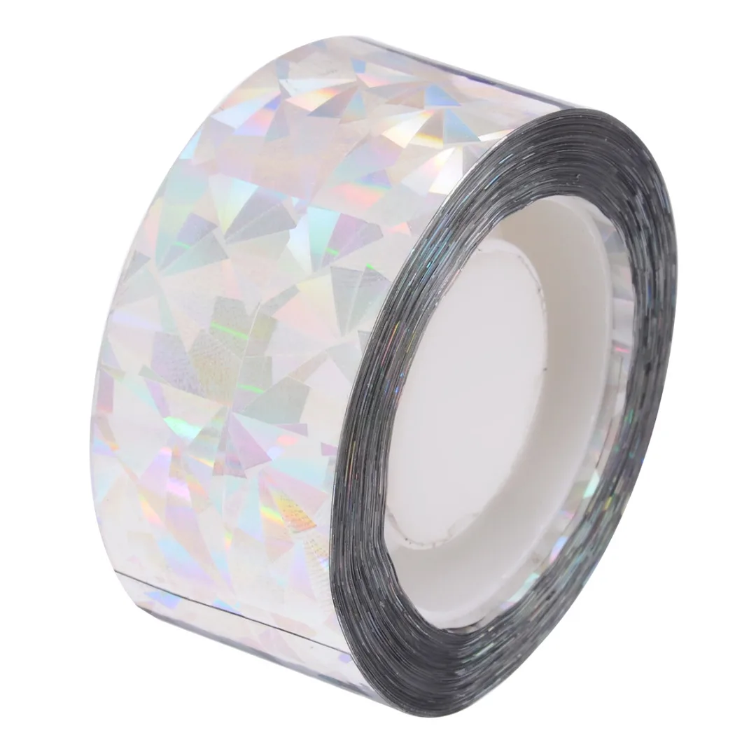 

Голографическая светоотражающая лента для защиты от птиц, 80 метров