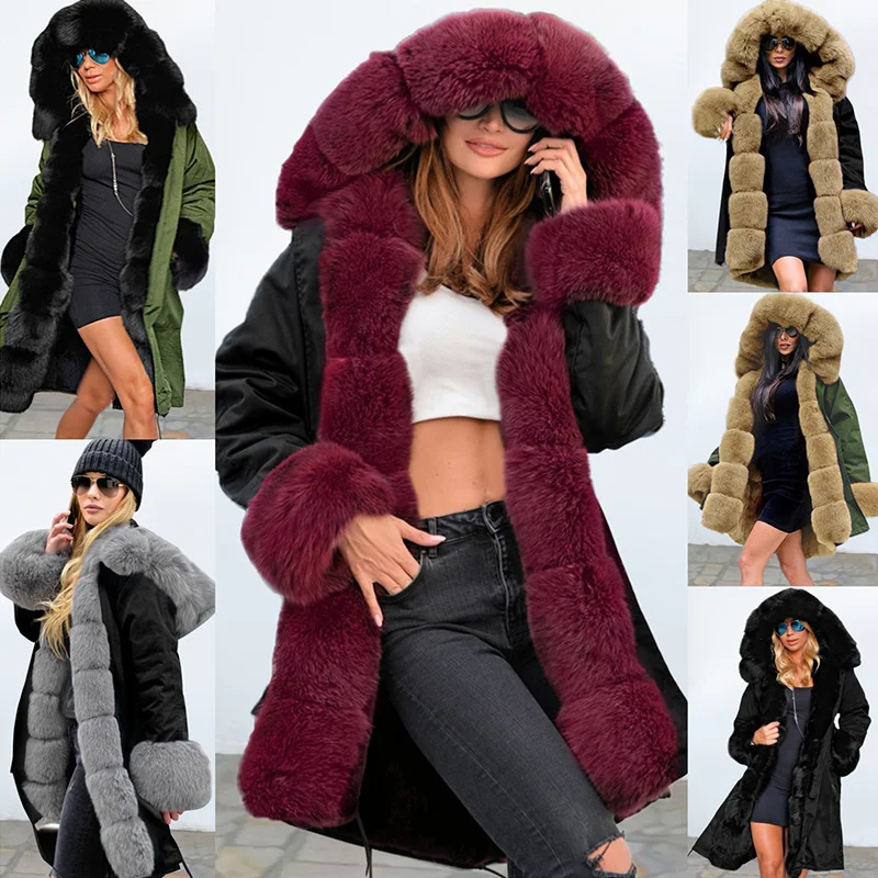 

Autumn and winter coats women's cotton clothes 2020 new lamb cashmere inner jacket wool collar warm