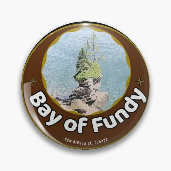 Значок Bay Of Fundy мягкая пуговица модная одежда женская забавная шляпа подарок для