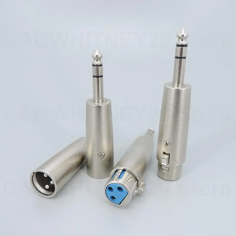 3-полюсный стерео 1/4 дюйма 6 35 мм 5 гнездо папа на 3-контактный разъем XLR мама Адаптер