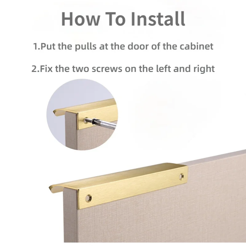 Ручка для шкафа из алюминиевого сплава |