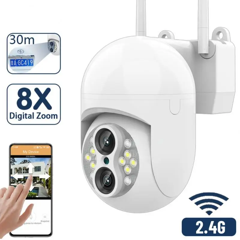 

IP-камера наружная, 3 Мп, 2,4 ГГц, Wi-Fi, PTZ