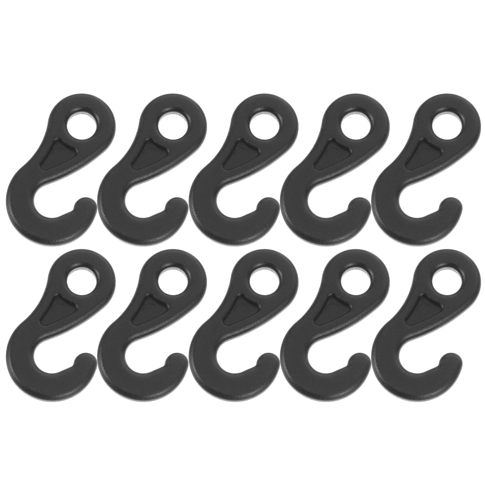 10 шт. износостойкие пластиковые натяжители веревок для палатки