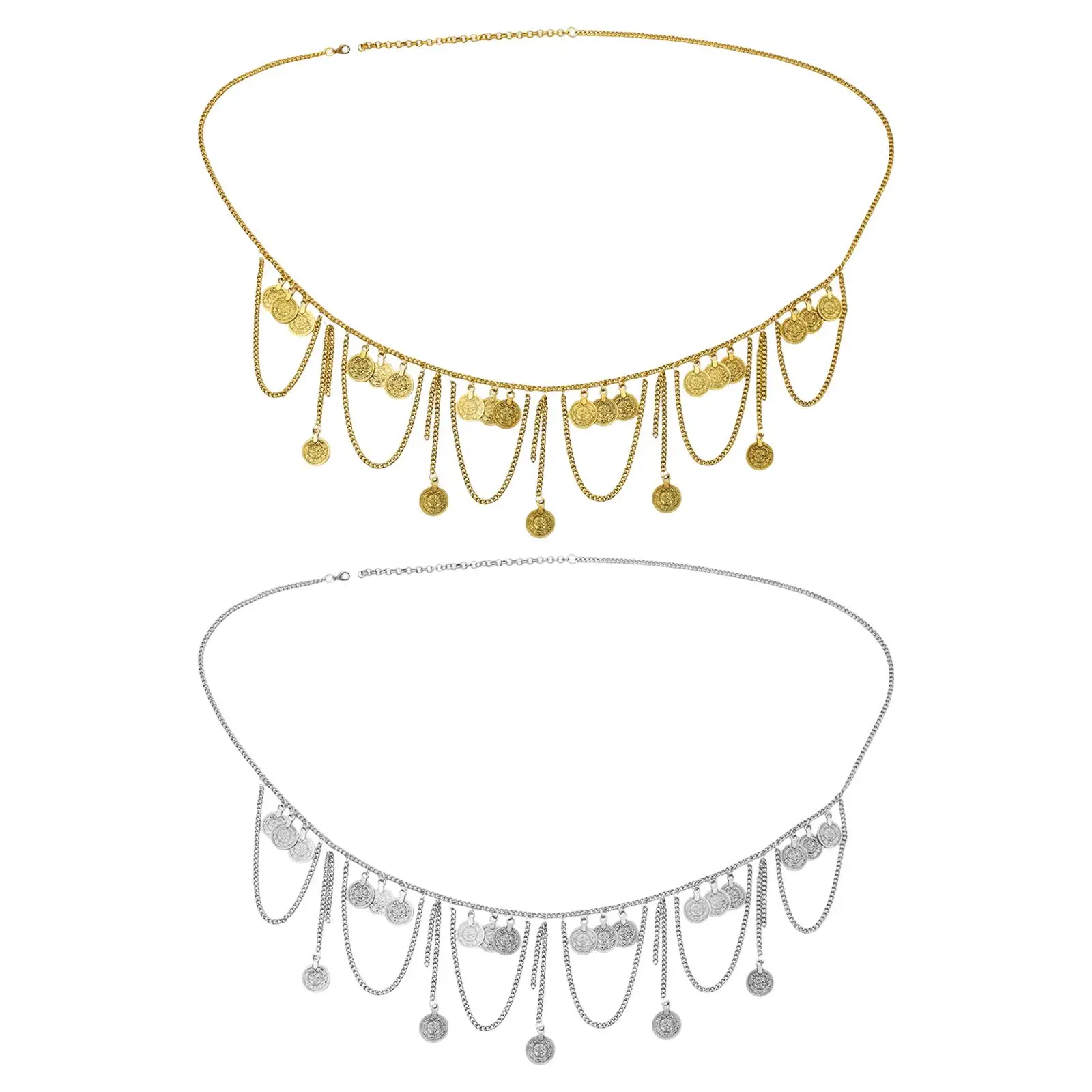 

Vintage Waist Belt Bodies Accessorybody Jewelry Accessory Pendant Tassels Indian Dancing for Dress Belly Dance Chain for Women