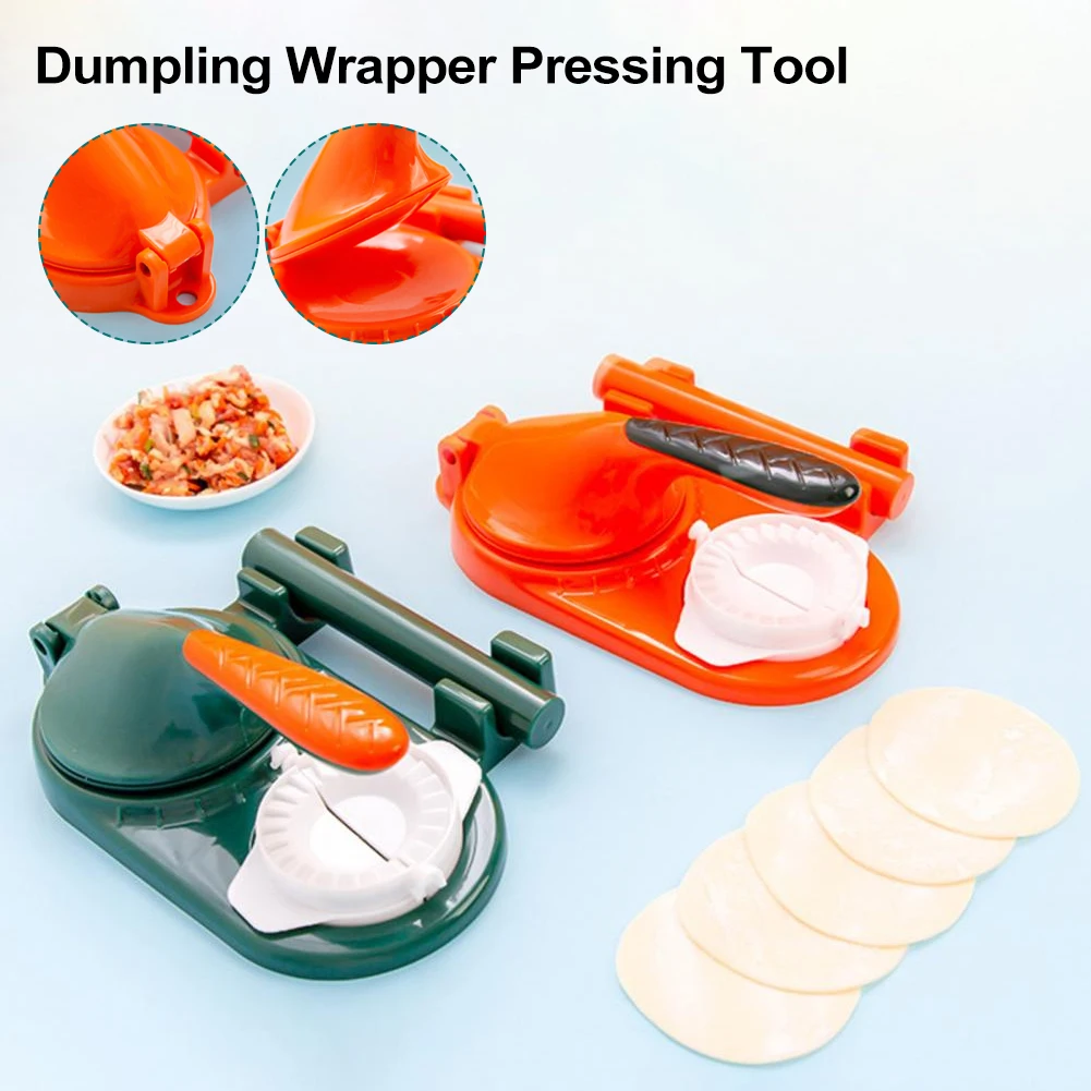 

Dough Pressing Tool Set With Rolling Pink Dumpling Maker Mould Manual Press Dumpling Skin Mold High Quality Dumpling Mould