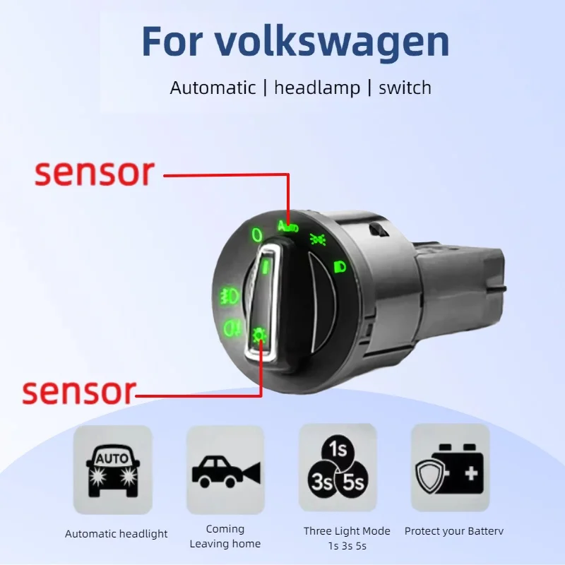 Фото Автоматический переключатель для VW Up! E-up SEAT Mii Škoda Citigo 2011-2021, Автоаксессуары для тюнинга и модификации автомобиля №1