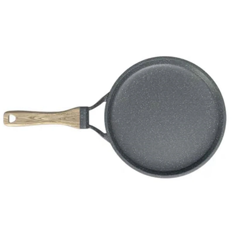 

Stone Frying Pan Non-Stick Cast Iron Pancake Pan Omelet Pot For Gas Stove Induction Cooker Kitchen Cookware