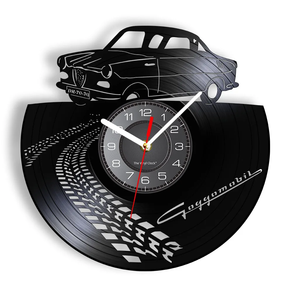 Винтажные винтажные настенные часы в стиле ретро с дорожной маркой бесшумные