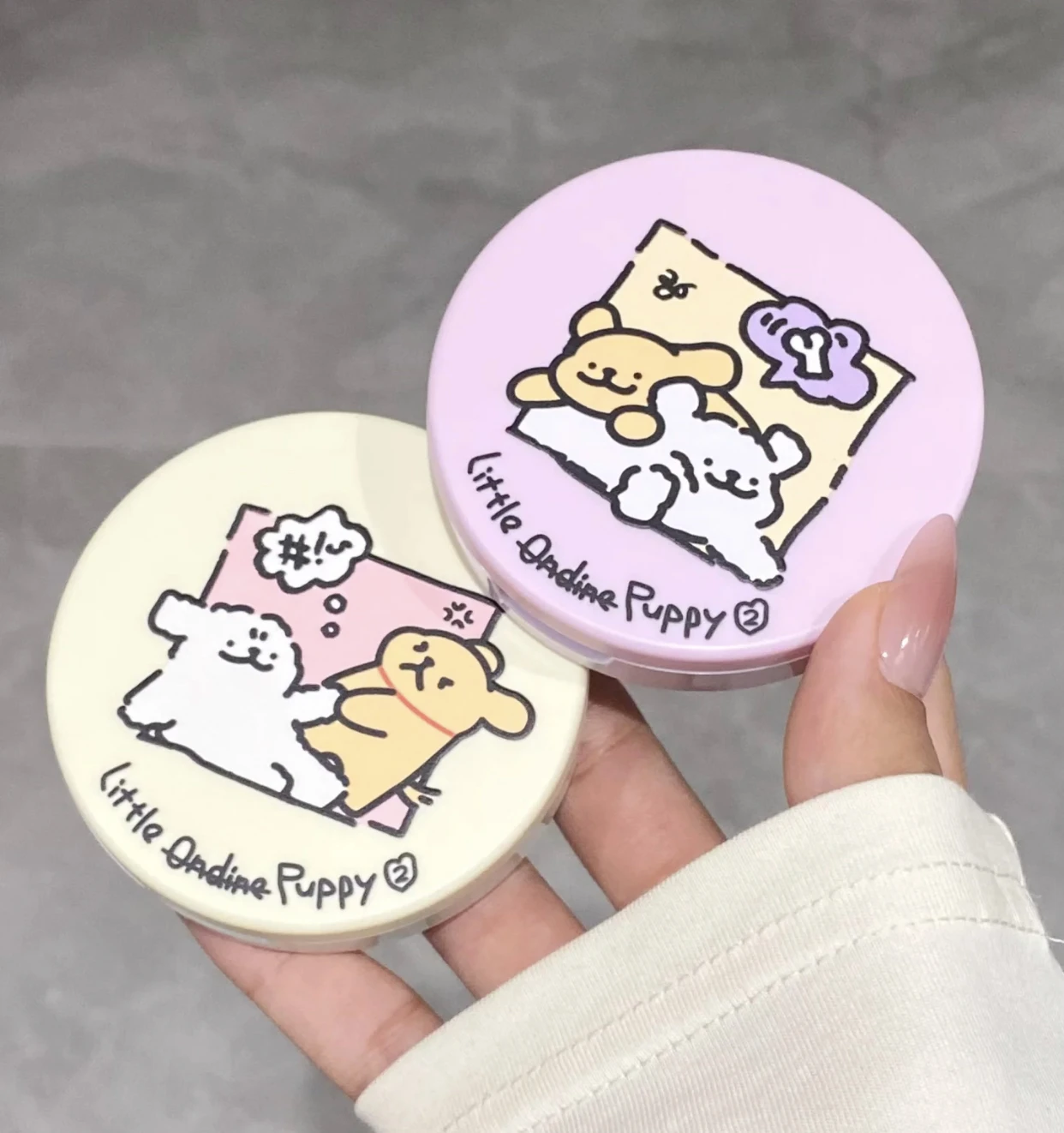 Серия Little Ondine щенков двухцветная палитра хайлайтеров матовая для контуринга