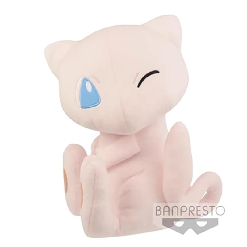 

In Stock Original Genuine BANPRESTO Mew Pocket Monsters 33CM Plush Stuffed Toy Plush Doll Japan Cartoon Anime