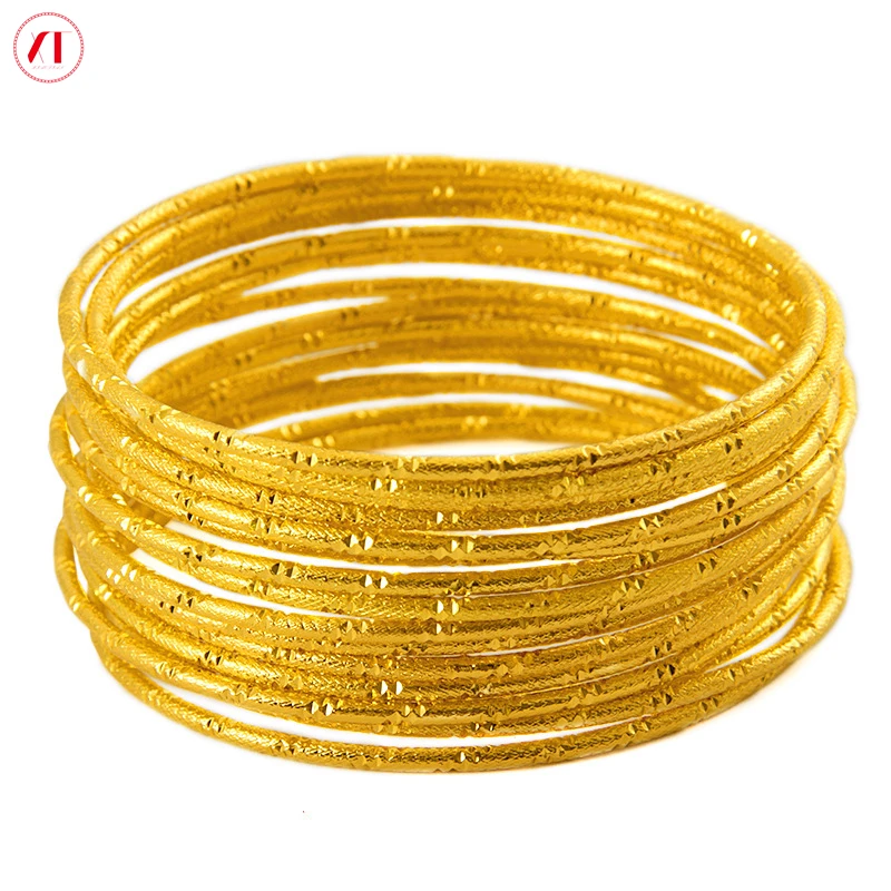 [3 в 1 комплекте] XT Jewelry Korea 24k 2 мм Тонкий браслет женский 916 оригинальный