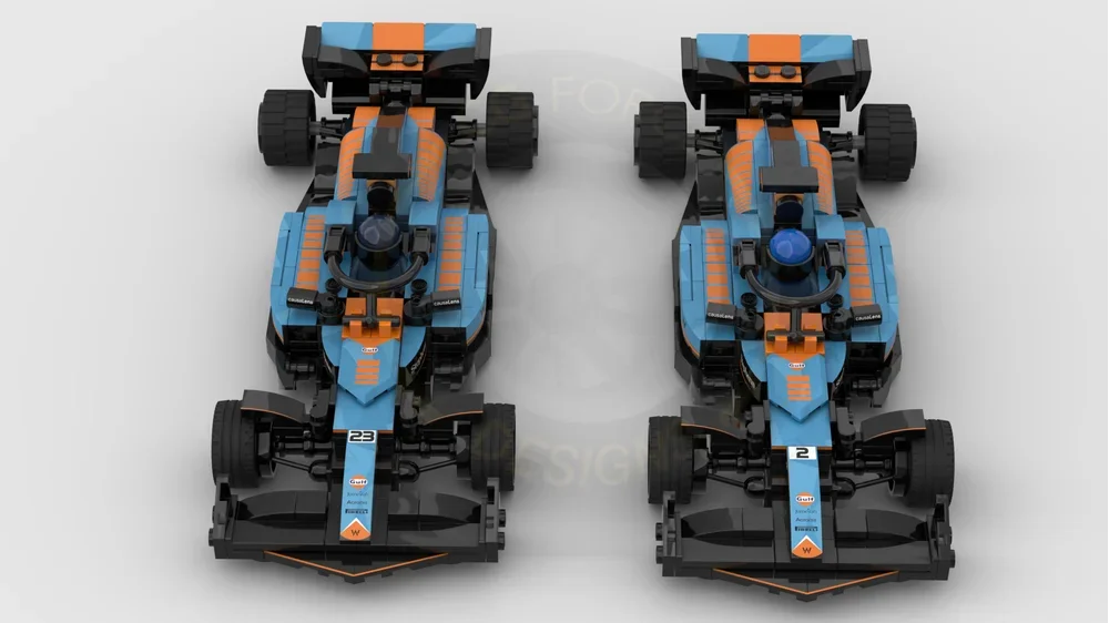 MOC- 160349 гоночный автомобиль совместимые с 309 штуками игрушечные блоки для детских