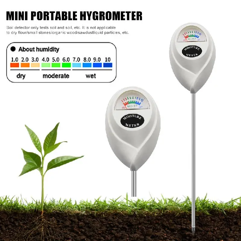 

Soil Humidometer Home Gardening Measuring Tool Soil Moisture Meter Hygrometer Probe Watering Moist Tester Testing Instrument