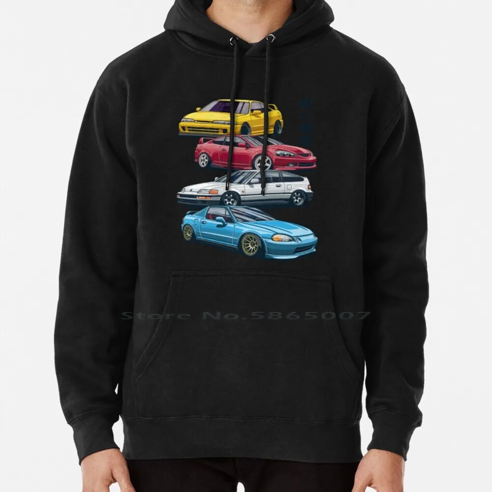 

Jdm Mix. Civic , Crx , Integra Hoodie Sweater 6xl Cotton Cars Vehicle Automotive Vector Legend Jdm Japan Wheels Race Racing