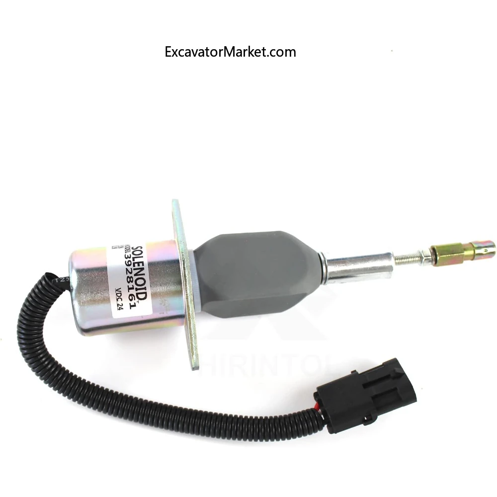 Соленоид отключения подачи топлива 24 В 3928161 SA-4293-24 Для экскаватора Cummins 6CTA 8 3 л Hyundai
