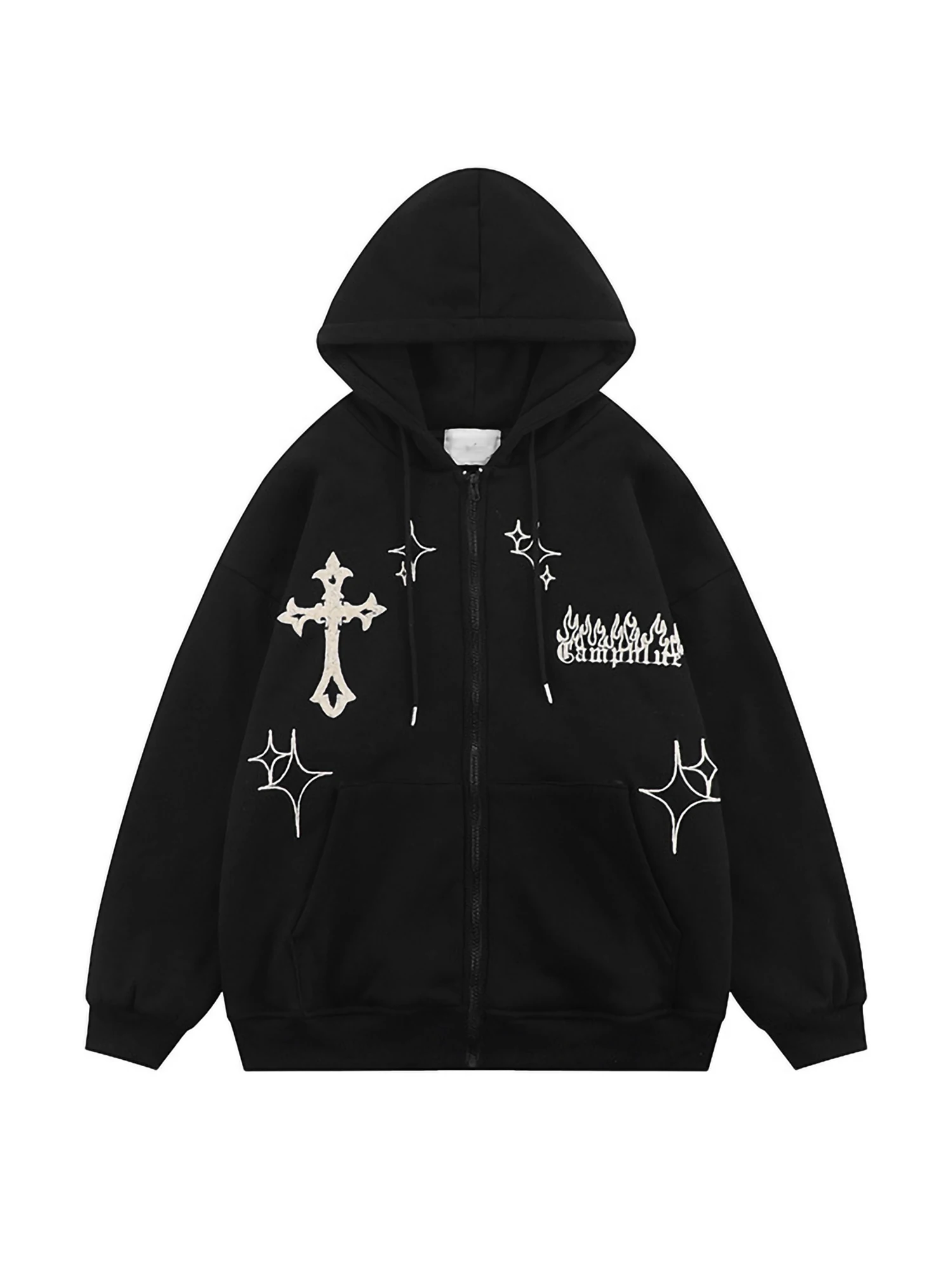 

Skeleton Hoodie Jacket Y2k Zip Up Hoodie Gothic Hoodies Aesthetic Graphic Hooded Sweatshirt Coat Vintage Streetwear