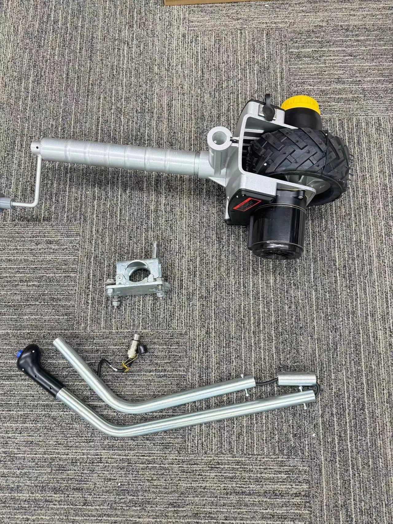 12v Electric Jockey Wheels 5000lbs Dolly Boat Trailer Mover Jack Caravan Jocky Wheel