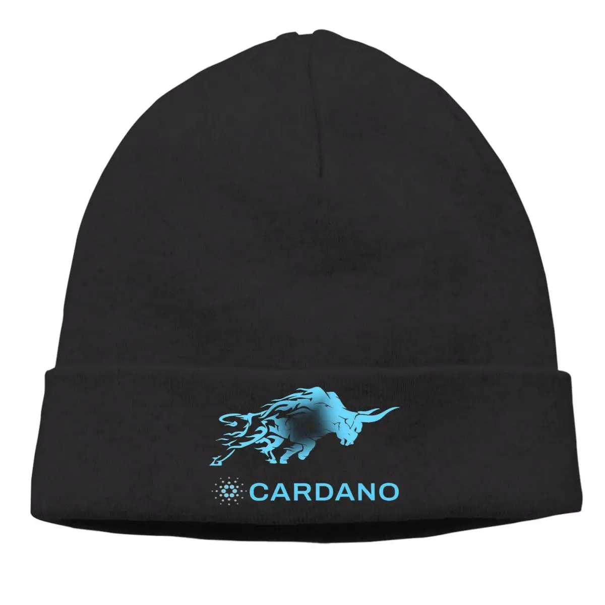 

Bonnet Cardano ADA Blockchain Cryptocurrency Coin Cycling Knitting Hat Classic Winter Warm Hip Hop Skullies Beanies Caps