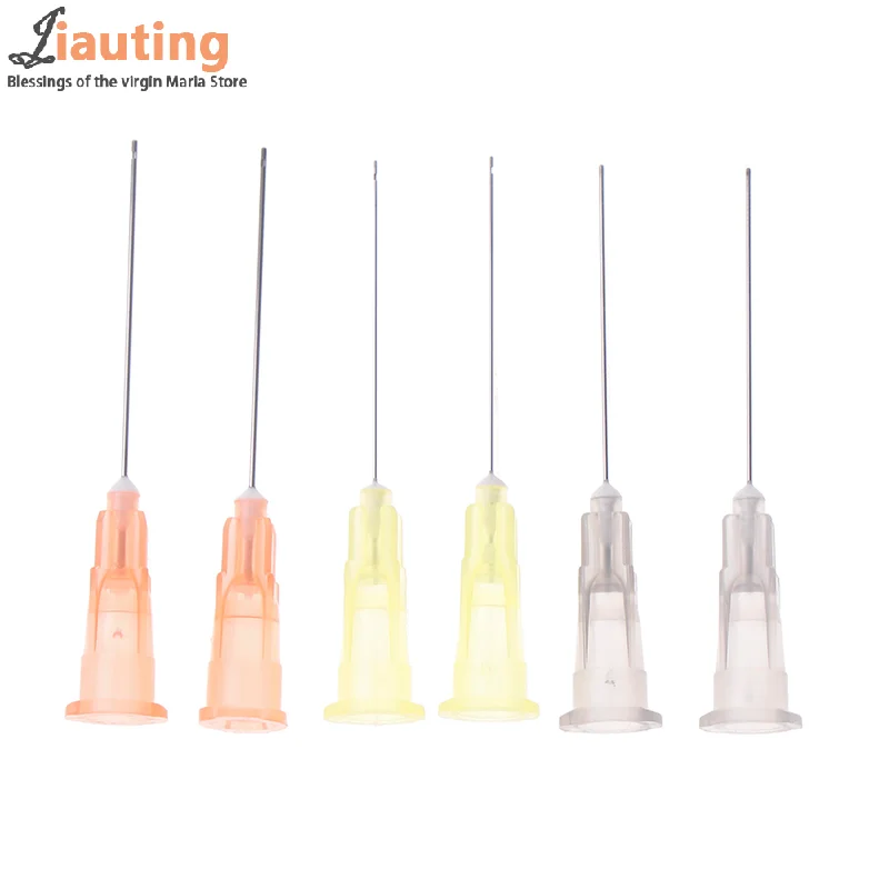 50/100 шт. стоматологическая эндоиригационная игла наконечник с закрытым концом