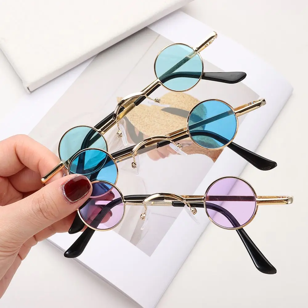 

Ins Fashion Hip Hop Women Men Metal Frame Sun Glasses Punk Small Round Sunglasses Shades