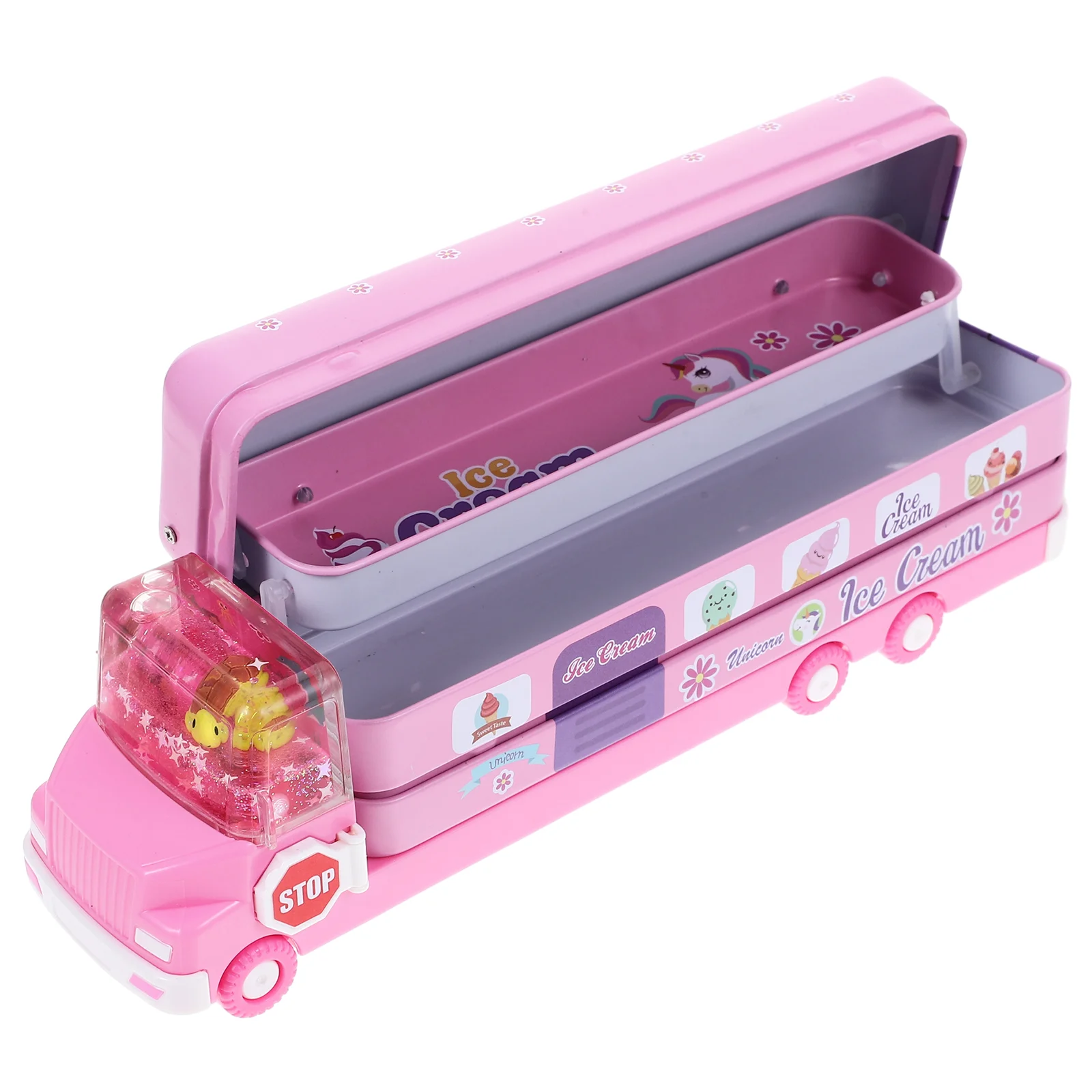 

Case Cartoon Large Box Decorative Pen Holder Pen Organizer Adorable Storage Box