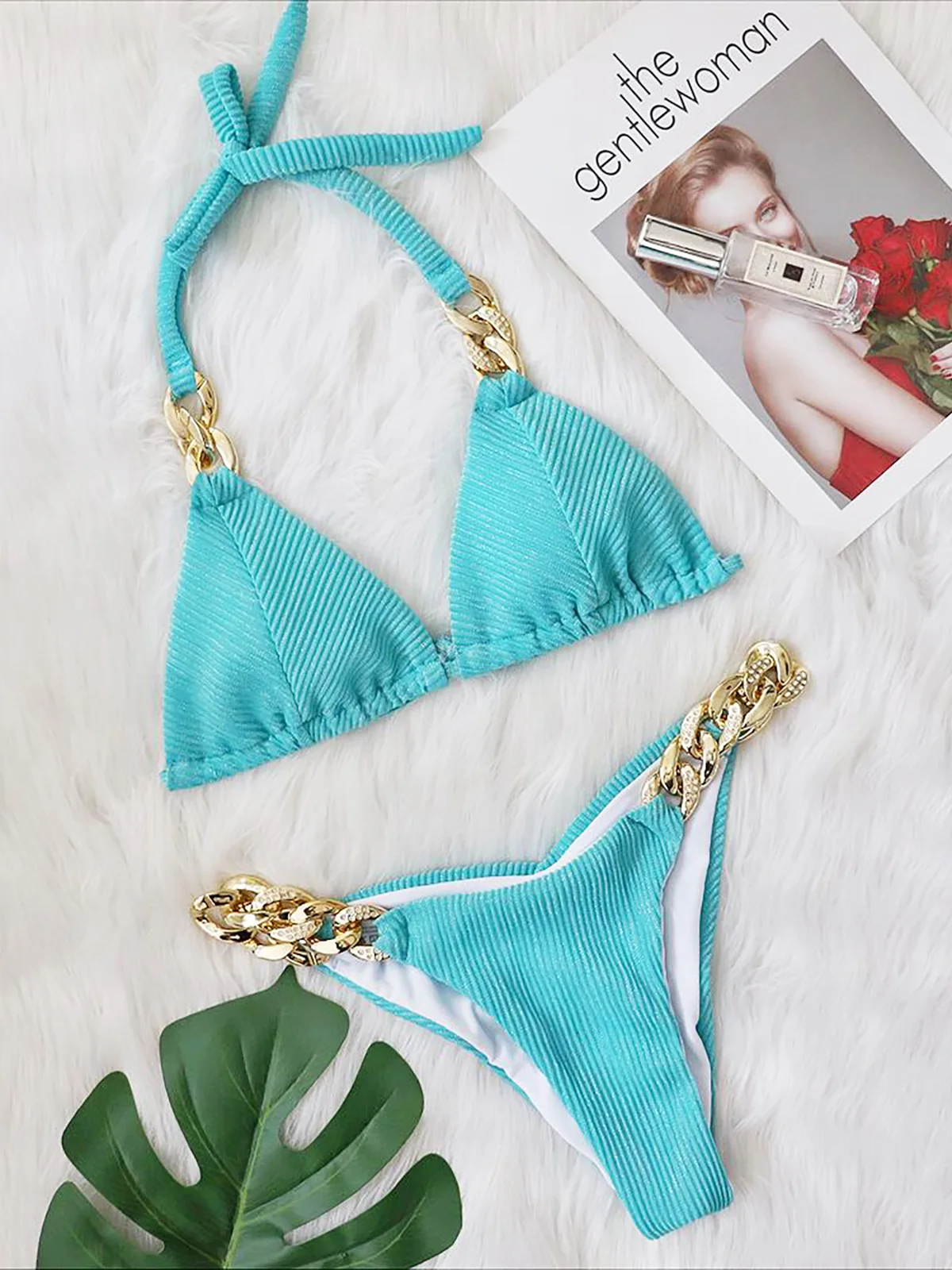 Стразы бразильский купальник-бикини женская одежда для плавания женский