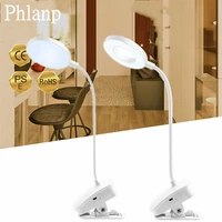 phlanp led wireless table lamp study 3 modes touch dimming rechargeable reading desk lamp usb table light bedside flexo lamps