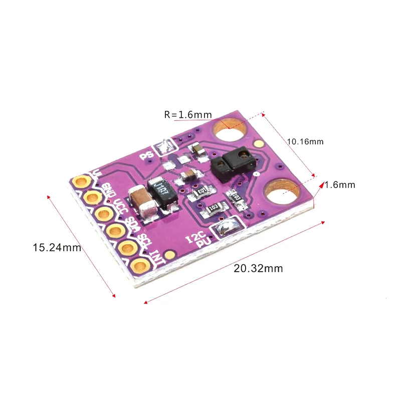1 шт. DIY RGB датчик жеста для торгового центра фотокамера 9960 интерфейса arduino I2C 3 В