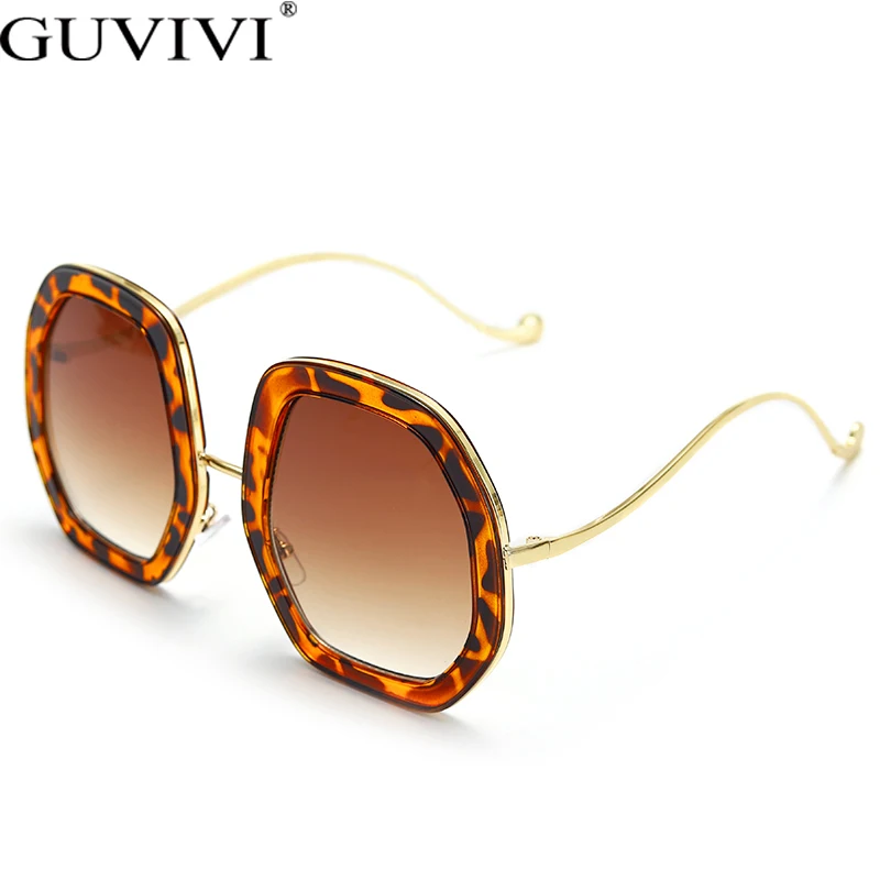 

Steampunk Irregular Sunglasses Women Brand Designer Oversized Sun Glasses Luxury Eyeglasses Female Eyewear UV400 Gafas De Sol
