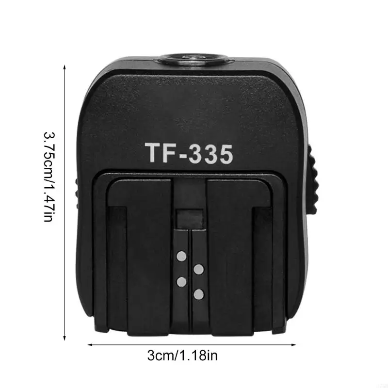 U75B Мигающий горячий башмак TF335 Адаптер синхронизации с мигающим горячим башмаком