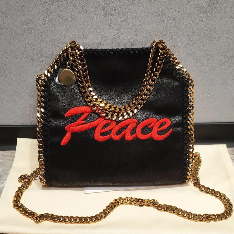 

Designer vintage embroidery woven chain microfiber shoulder Bag Women's new large capacity tote multi-functional clutch bag