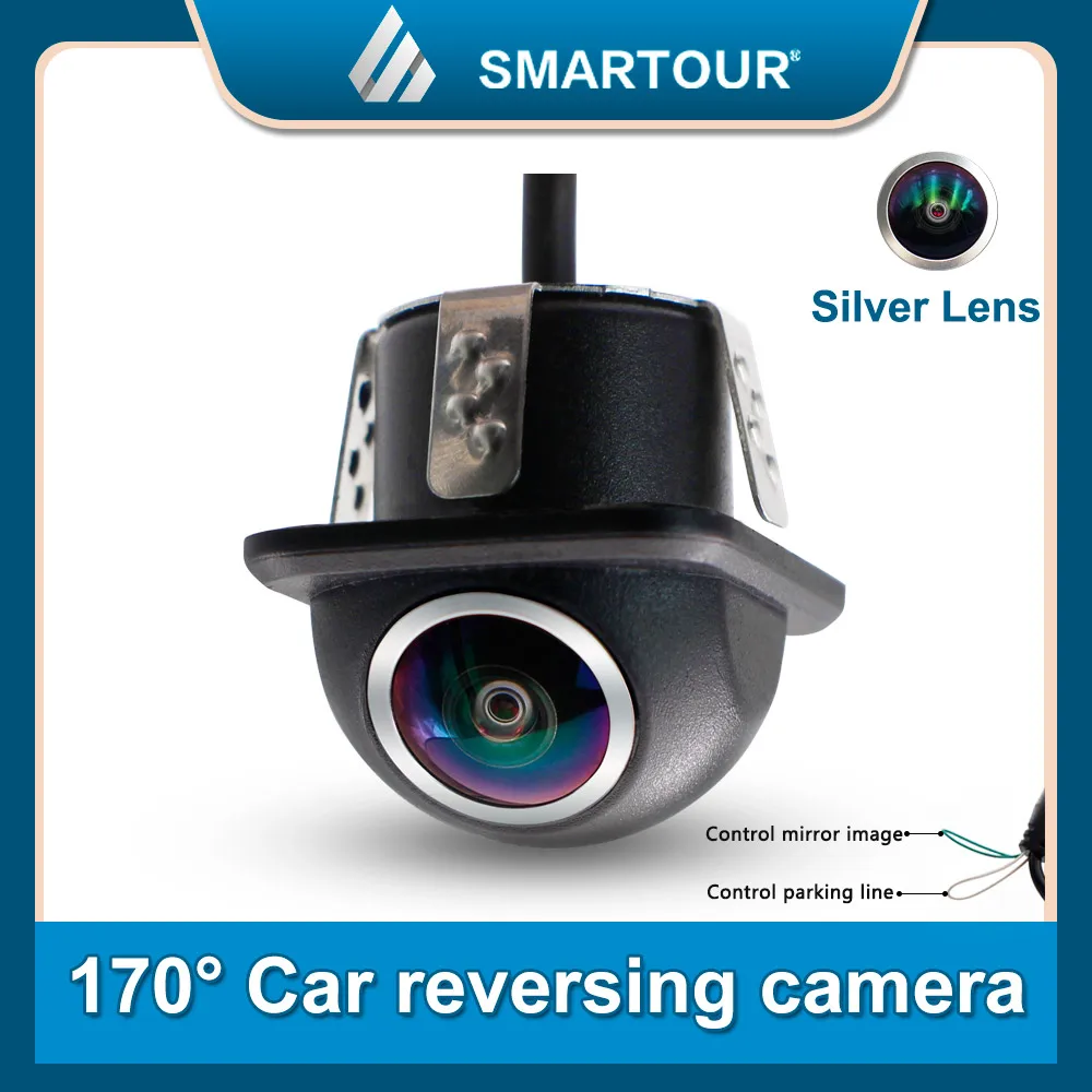

Автомобильная камера заднего вида SMARTOUR HD с объективом «рыбий глаз»