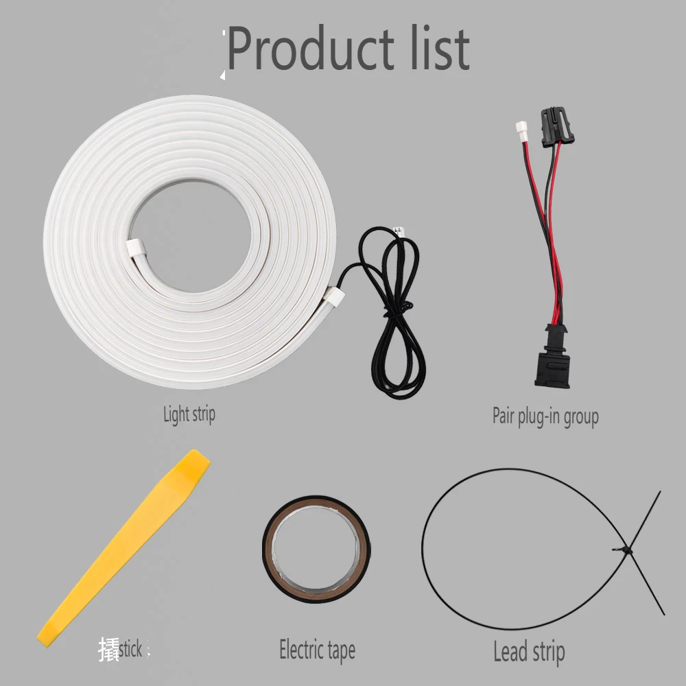 Для освещения багажника Volkswagen Beetle окружающее освещение задней двери аксессуары