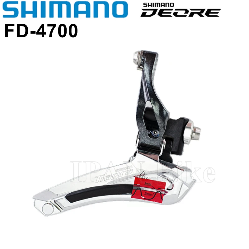 

Передний переключатель передач Shimano Tiagra 4700 для дорожного велосипеда, 2x1, 0 скоростей, двойной глушитель FD 4700