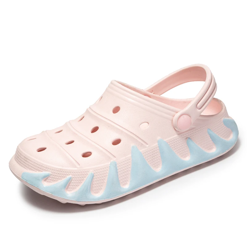 

Сандалии-желе для мужчин и женщин, Повседневные кроссовки с вырезами, пляжная обувь, плоская подошва, мягкая подошва, для сада, клоги, мюли, л...