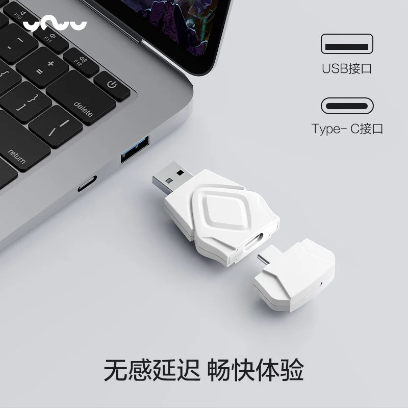 Фото YOWU SELKIRK-4GS Bluetooth милые наушники 2,4G беспроводные USB шумоподавление RGB игровые наушники с микрофоном для девочки подарок №5