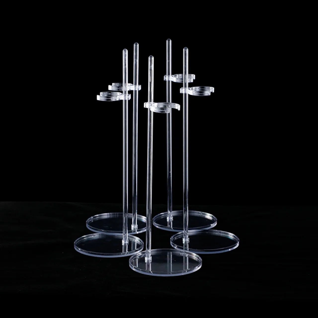 

Подставки для фигурок из акрила, прозрачные, 30 см, для кукол 1/6