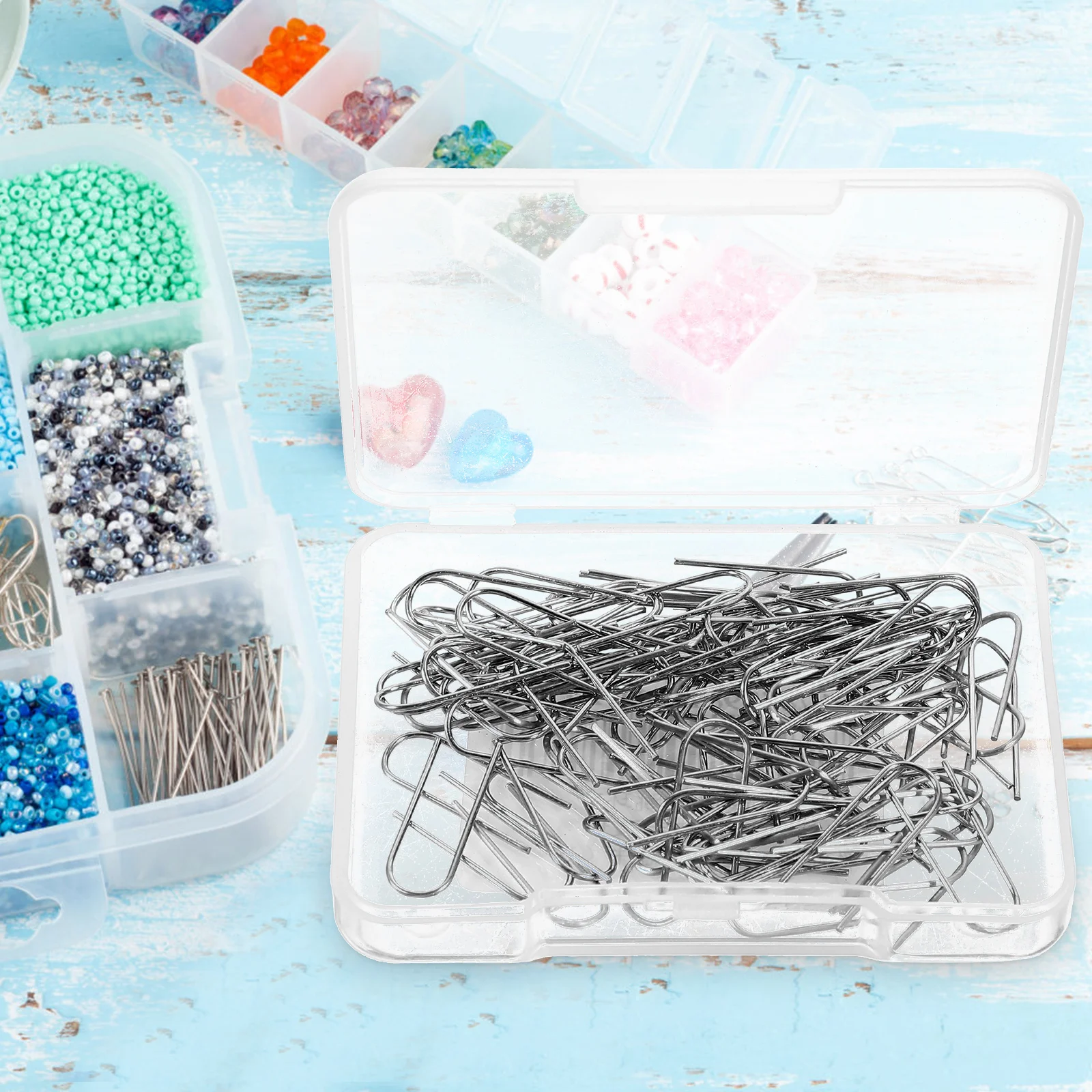 100 шт. ювелирное кольцо нихромовая проволока для изготовления керамики крючок