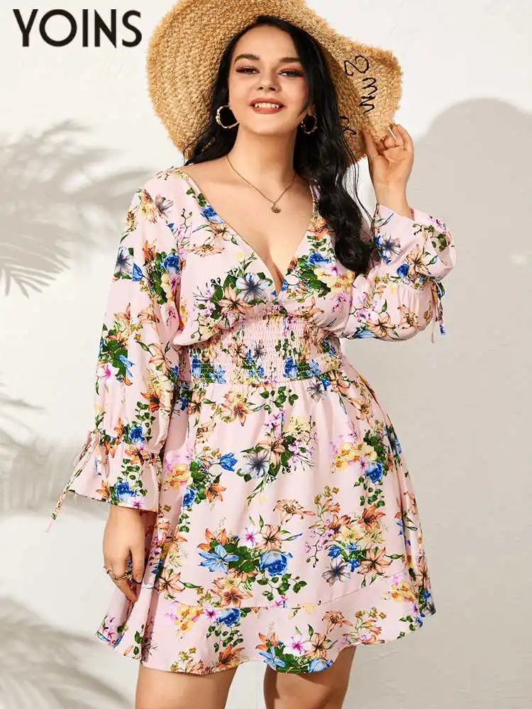 Женское платье с длинным рукавом