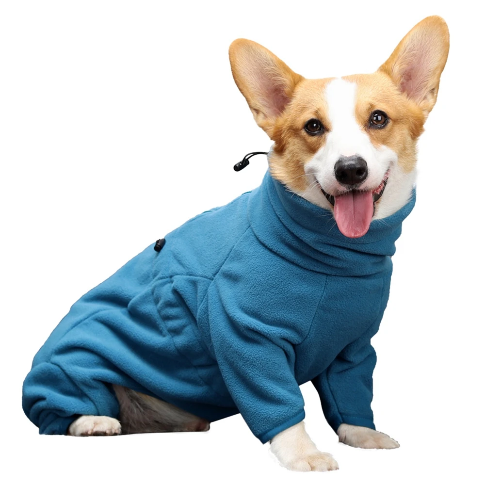 

Ветрозащитный Теплый пуловер для домашних животных, пижама, мягкая куртка с высоким воротником для маленьких/средних/больших собак, зимний комбинезон, пальто, одежда чихуахуа