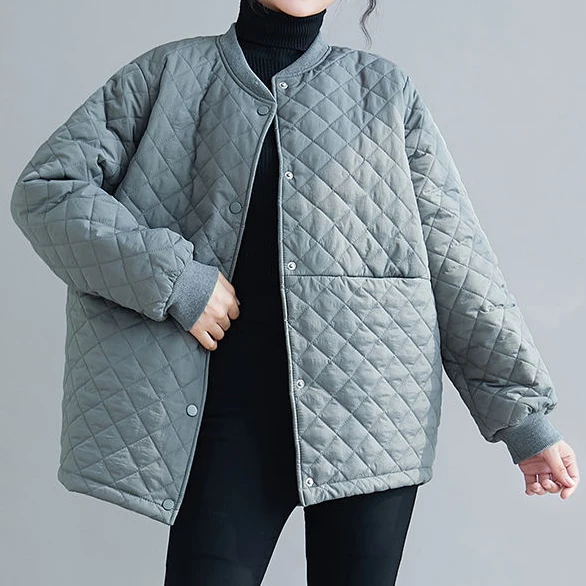 women's autumn winter new solid color baseball uniform cotton jacket  winter jacket women 2021 COTTON  WOMEN