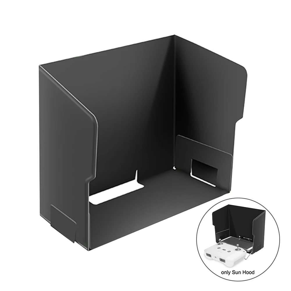 

Remote Controller Phone Screen Protective Cover Outdoor Sun Hood PU UV Resistant Drone Accessory Portable For DJI Mavic Air 2