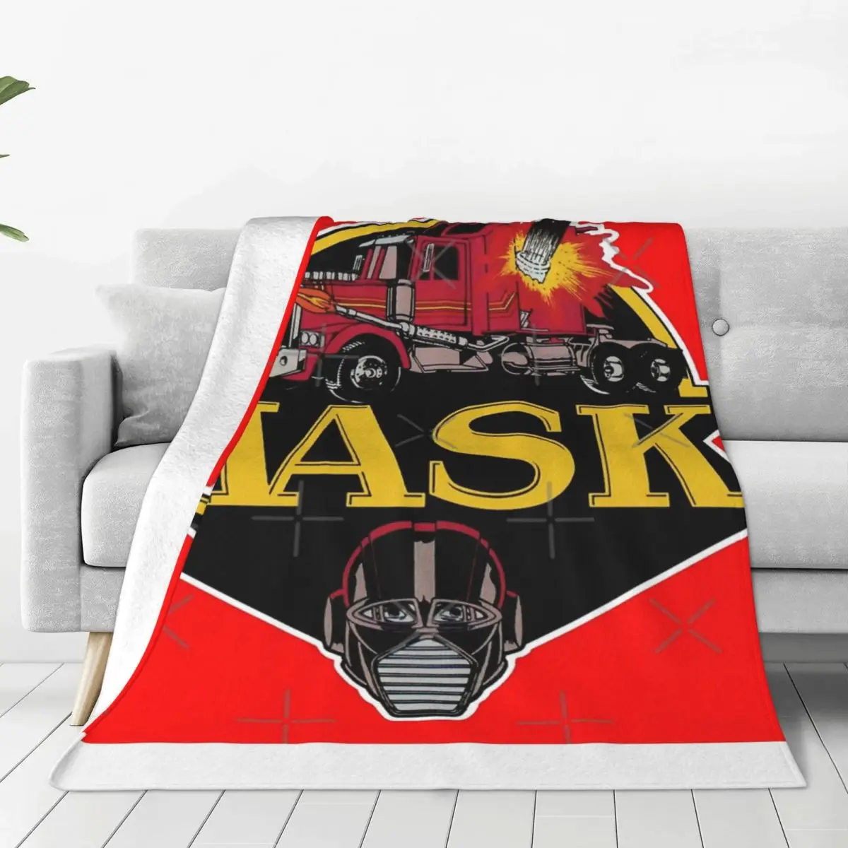 MASK Mobile Armored Strike Kommand Одеяло Покрывало на кровать Диван-кровать для девочек с