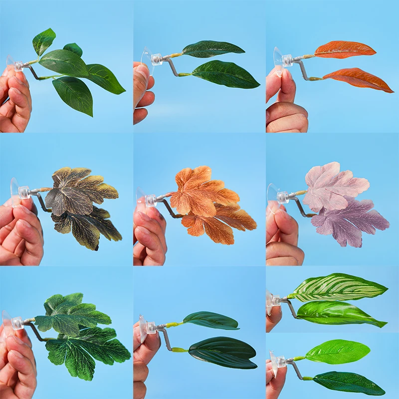 10 шт. искусственные листья Betta аквариумное растение овипозиция игровая подставка